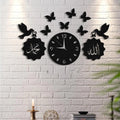 3D Wooden Wall Clock 40 Inches Islamic Clock